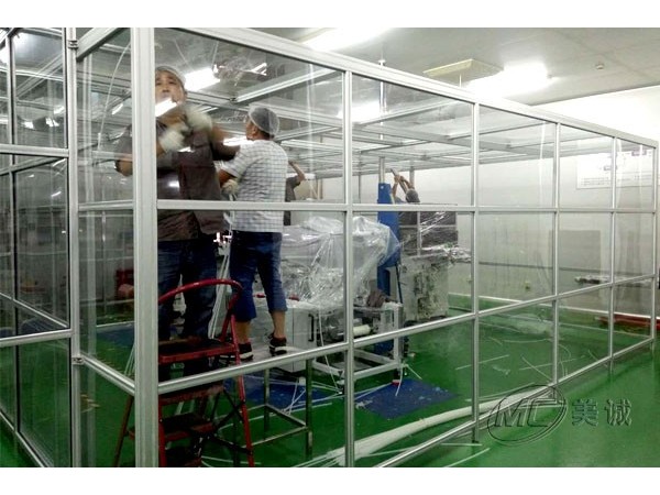 工業鋁型材潔凈房安裝 工業鋁型材潔凈房安裝