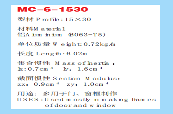 工業(yè)鋁型材2018.0005 工業(yè)鋁型材2018.0005